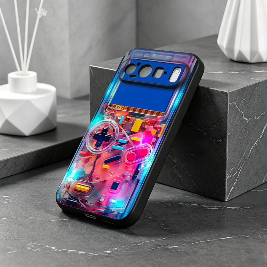 Gaming Console Logo - Etui na telefon Funda z motywem