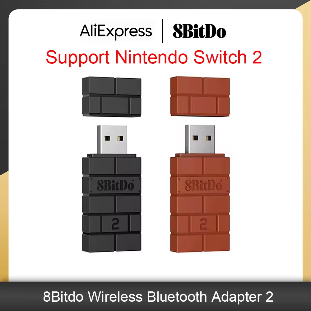 Gaming Console Joystick - 8Bitdo Bezprzewodowy adapter Bluetooth USB RR
