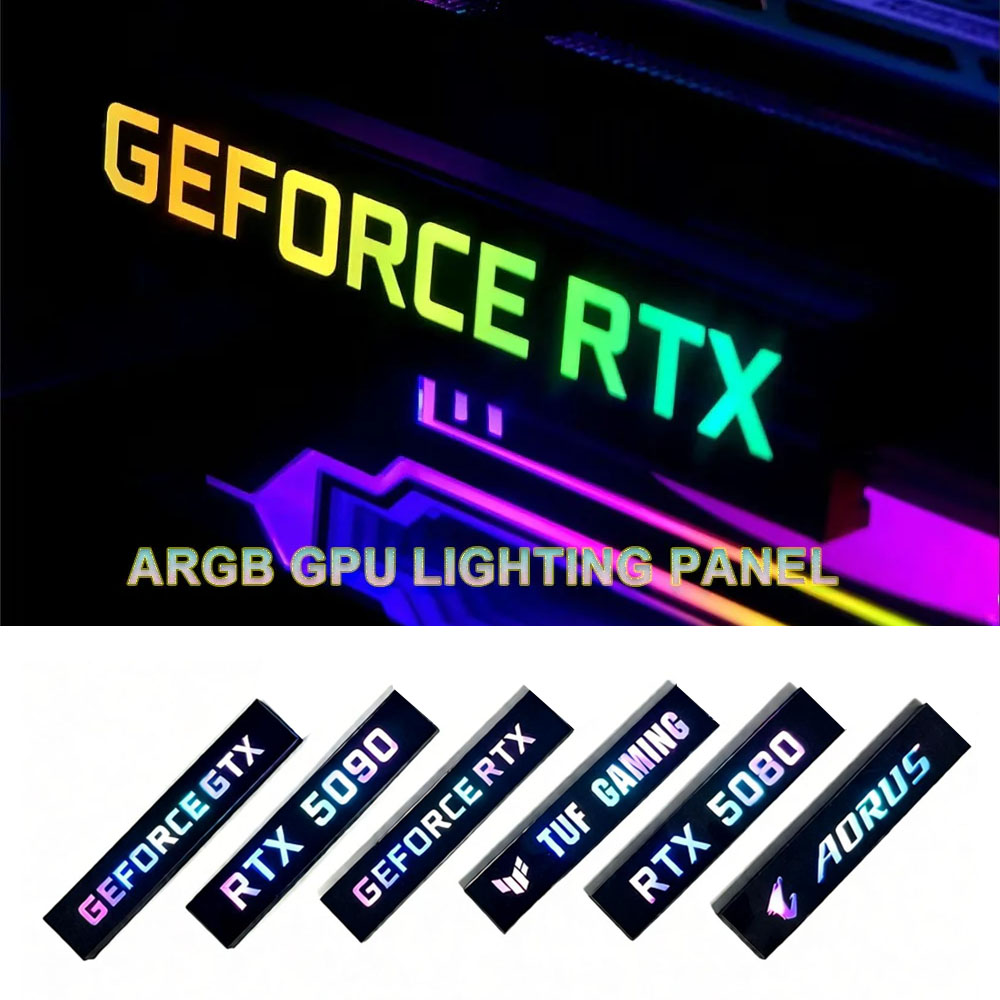 Gaming Console Cabinet - Panel oświetleniowy karty graficznej do RTX