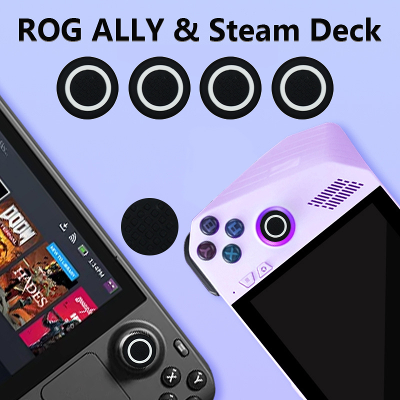 Console Gaming Steam - 4 sztuki silikonowy Joystick nakładki na