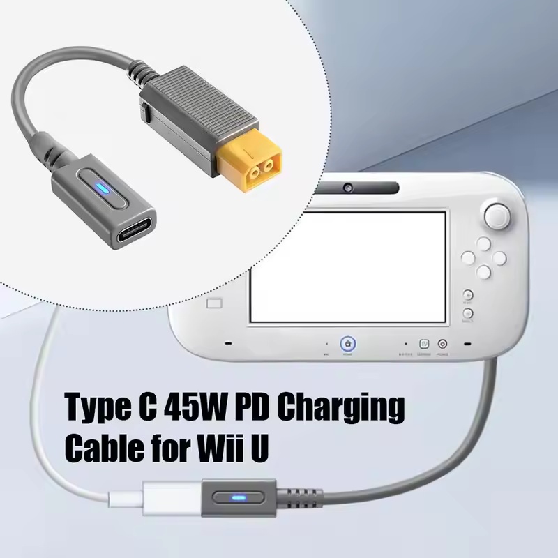 Gaming Console And Controller - Kabel USB-C 45W PD do ładowania