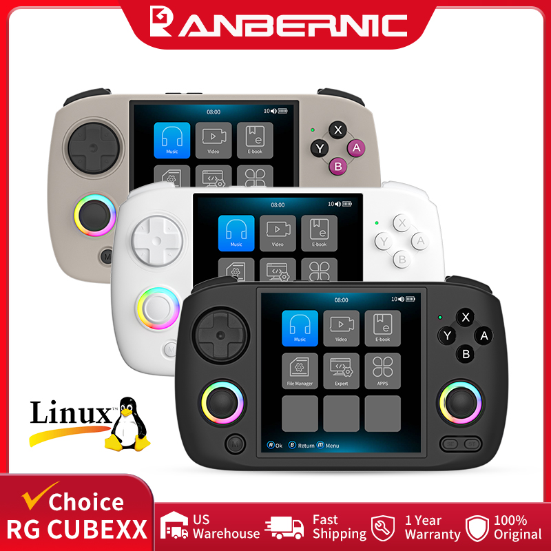 Gaming Console Bluetooth - ANBERNIC RG CubeXX Przenośna Konsola do