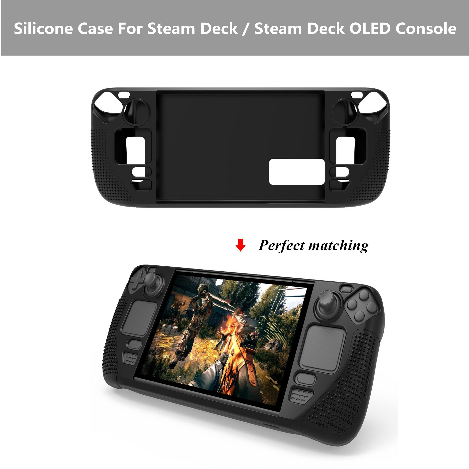 Console Gaming Steam - Staem Deck OLED Akcesoria Silikonowe etui