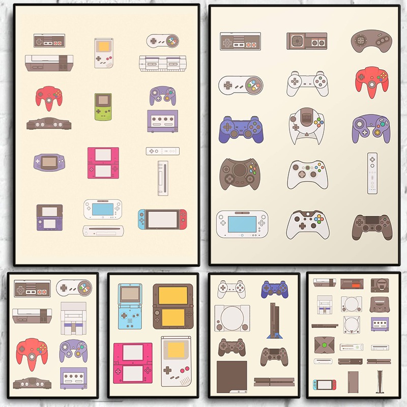 Evolution Gaming Console - Obraz na płótnie (2D) - Plakat
