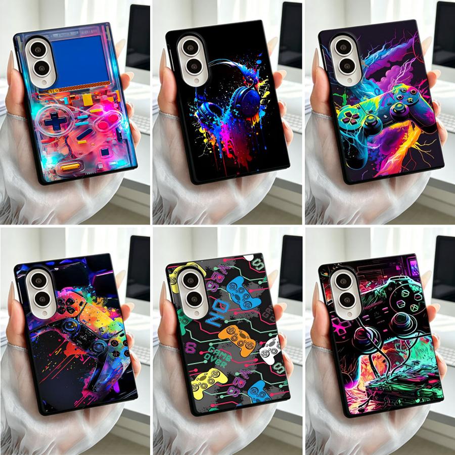 Gaming Console Logo - Etui na telefon Capa do Samsung