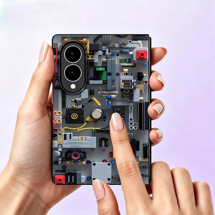 Fioletowe etui na telefon w st – Gaming Console Logo recenzja i cena