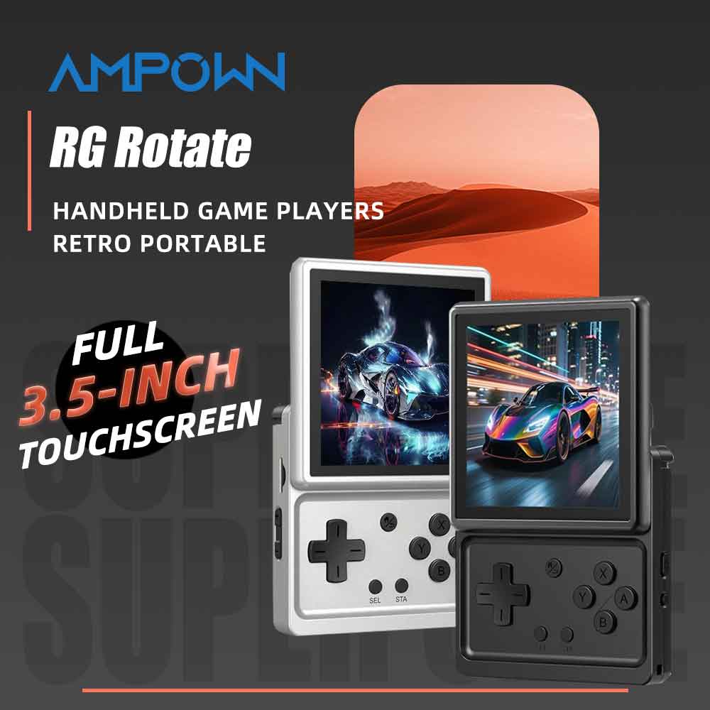 ANBERNIC RG Rotate Przenośna K – Gaming Console Bluetooth recenzja i cena