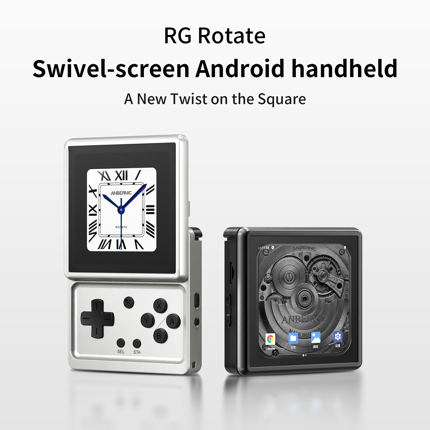 ANBERNIC RG Rotate Przenośna K – Gaming Console Bluetooth recenzja i cena