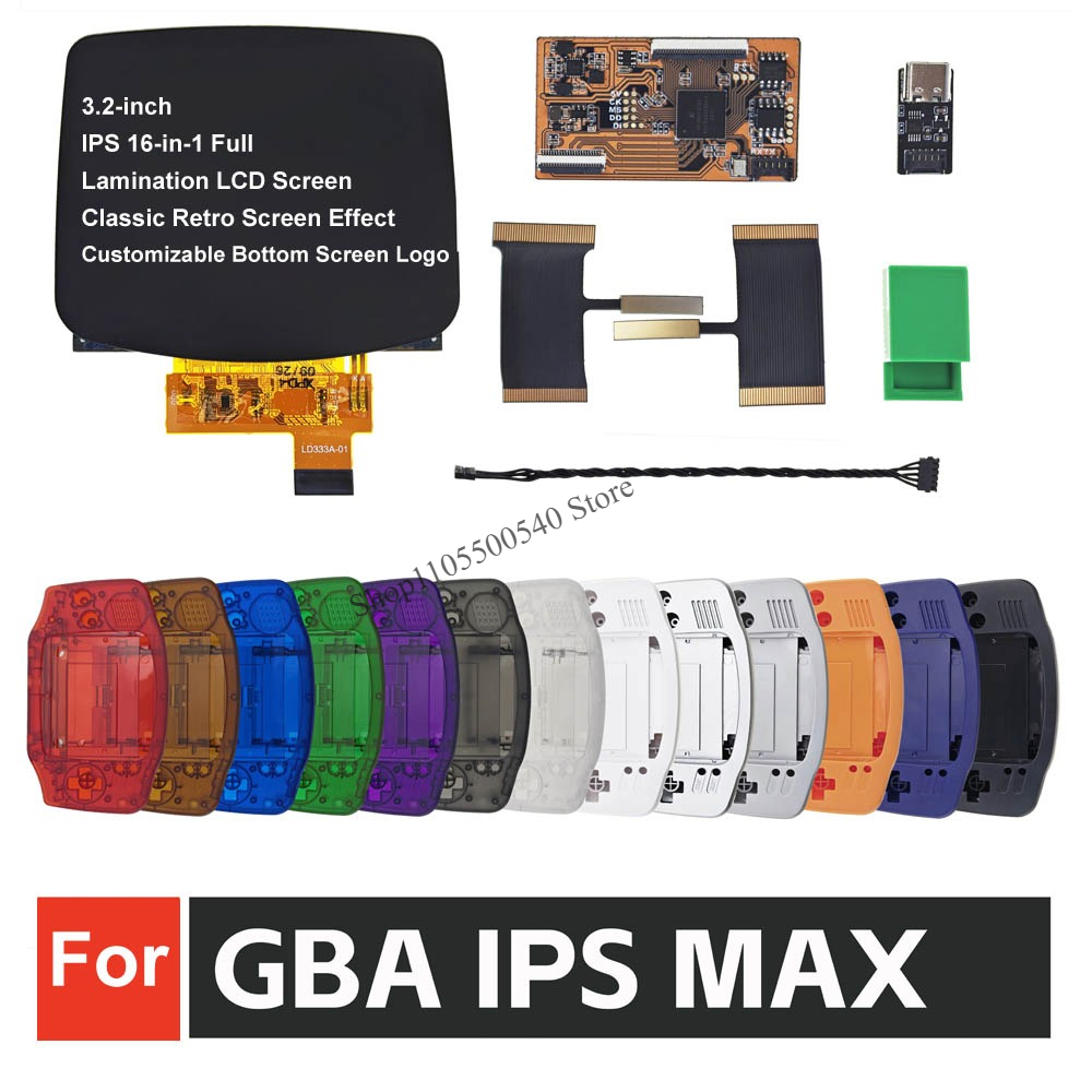 Zestawy ekranów LCD IPS MAX o  – Gaming Console Logo recenzja i cena