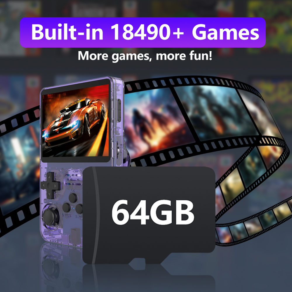 Karta do gier 64GB do konsoli  – Gaming Console R36S recenzja i cena