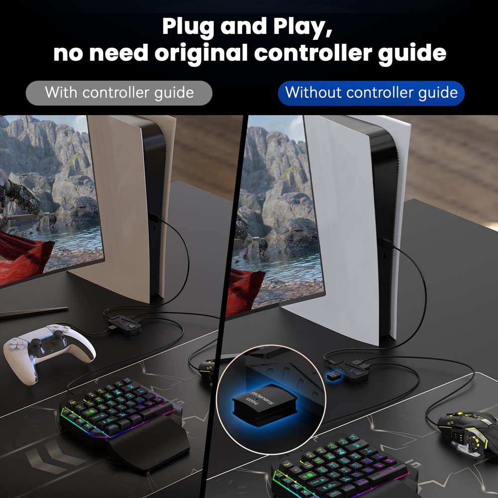 Zestaw klawiatura i mysz do gi – Gaming Console And Controller recenzja i cena