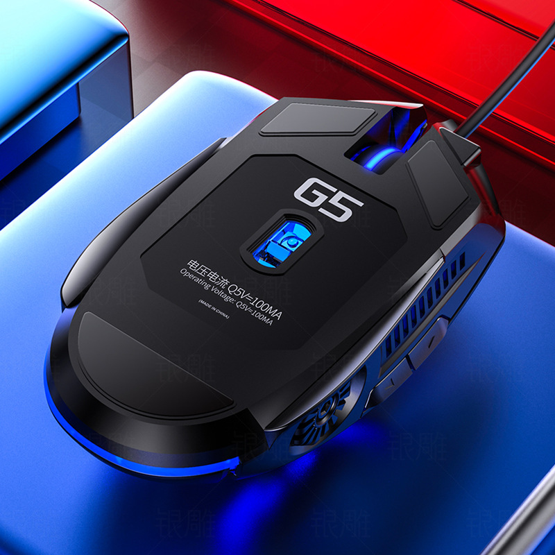 G5 Wyciszona przewodowa mysz d – Gaming Console G5 recenzja i cena
