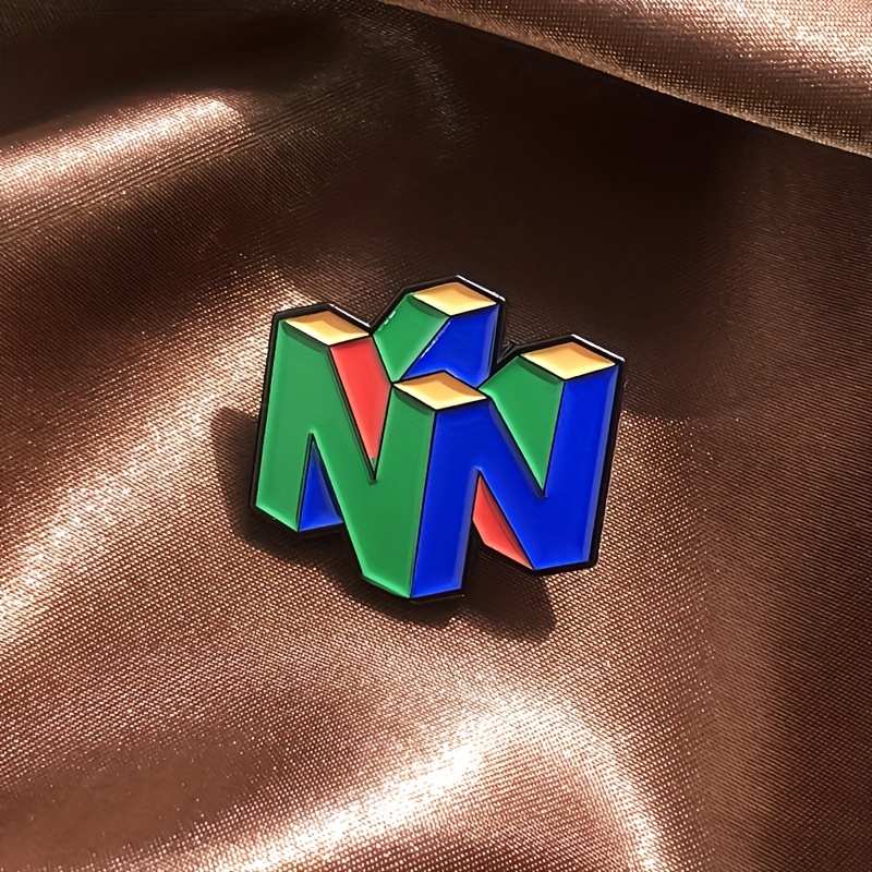 N64 Logo Gaming Enamel Pin – R – Gaming Console Logo recenzja i cena