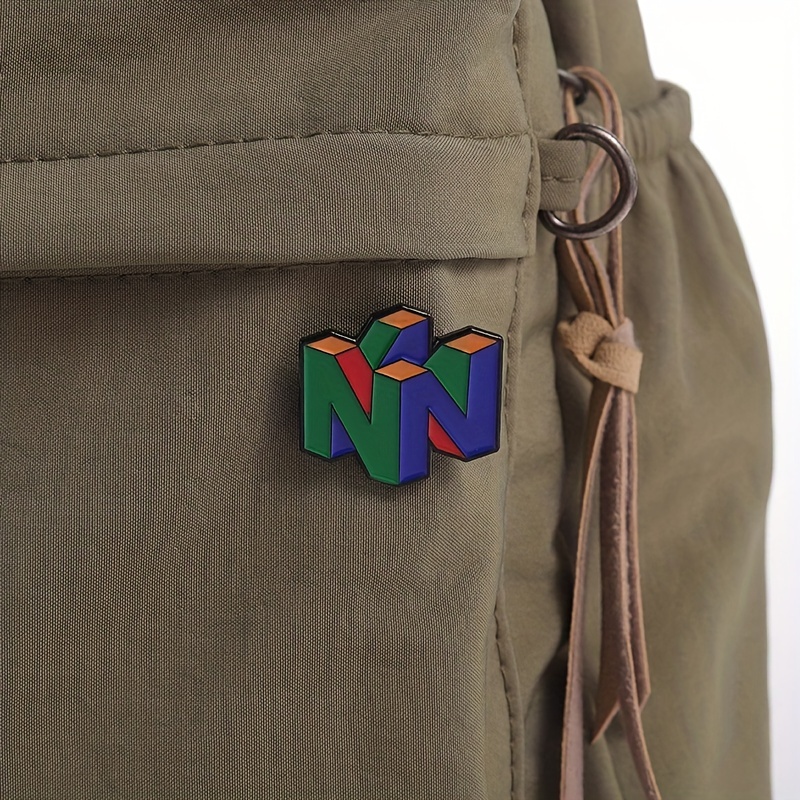N64 Logo Gaming Enamel Pin – R – Gaming Console Logo recenzja i cena