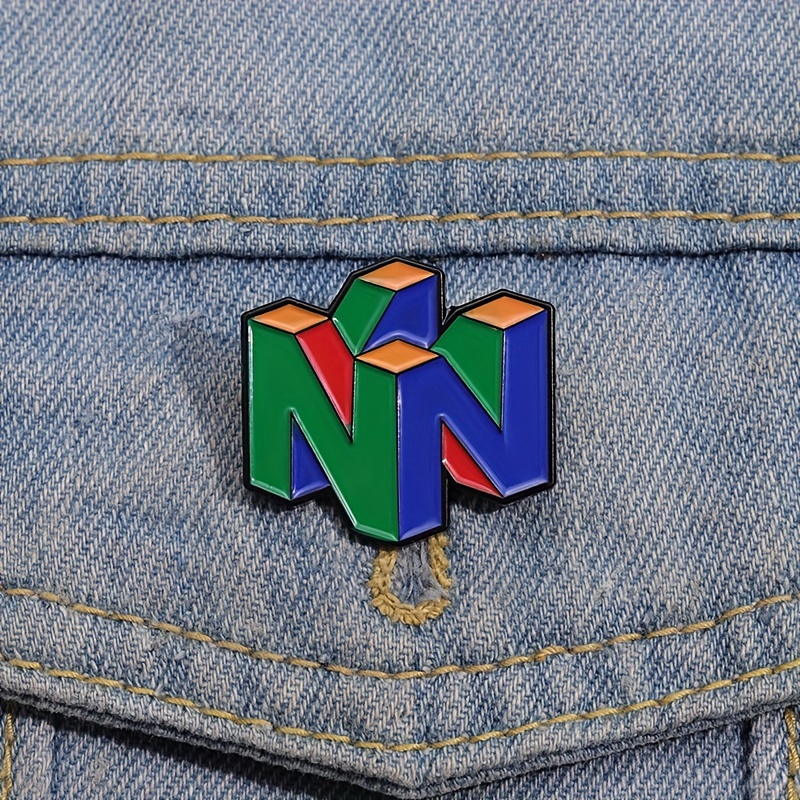 N64 Logo Gaming Enamel Pin – R – Gaming Console Logo recenzja i cena