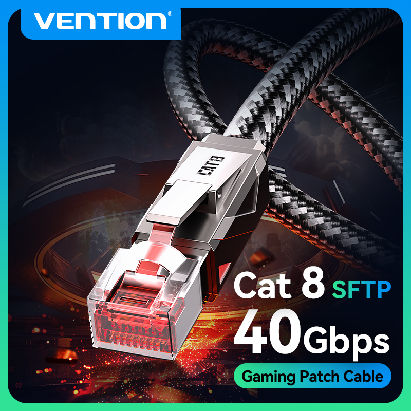 Vention Cat8 Ethernet Cable 40 – Gaming Console Cabinet recenzja i cena