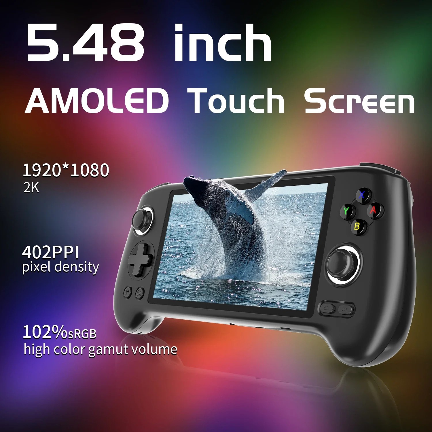 ANBERNIC RG556 Przenośna Konso – Gaming Console Bluetooth recenzja i cena