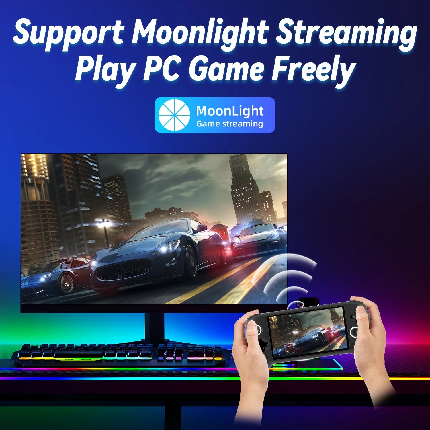 ANBERNIC RG556 Przenośna Konso – Gaming Console Bluetooth recenzja i cena