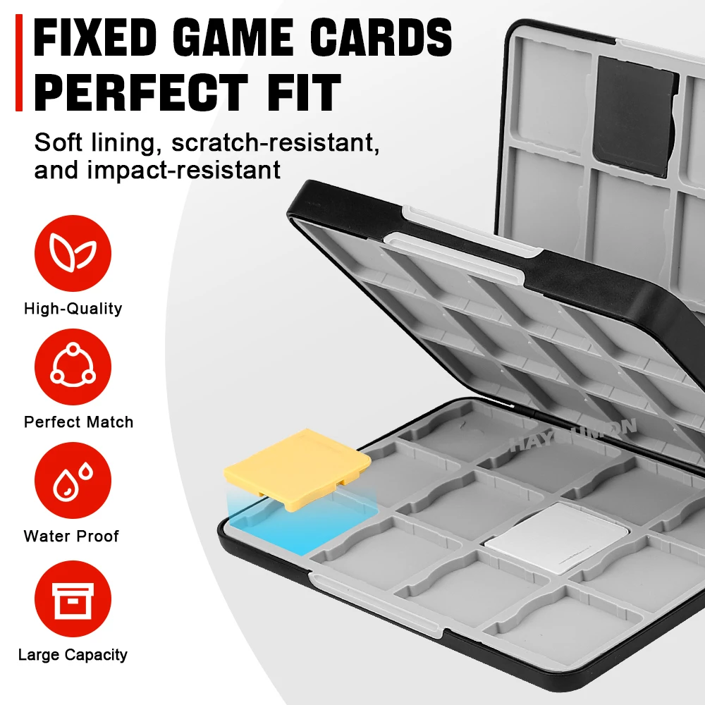 Etui na 48 kart do gier w 1, d – Gaming Console Cabinet recenzja i cena