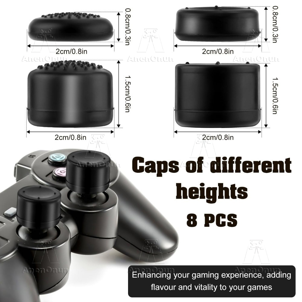 8 SZTUK nakładek na kciuk Nakł – Gaming Console Joystick recenzja i cena