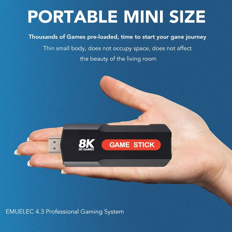 Konsola X2 Game Stick HD 4K 8K – Console Gaming Steam recenzja i cena
