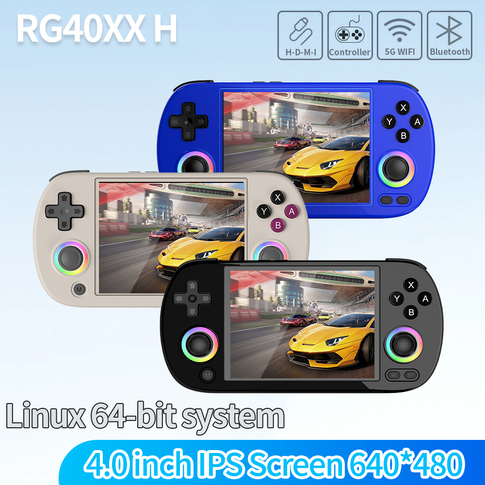 Anbernic RG40XXH 64-bitowa prz – Gaming Console Bluetooth recenzja i cena